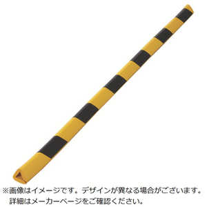 カーボーイ 安心クッション はさみこみ型 内幅20mm ブラックイエロー AC109 カーボーイ 安心クッション はさみこみ型 内幅20mm ブラックイエロー AC109