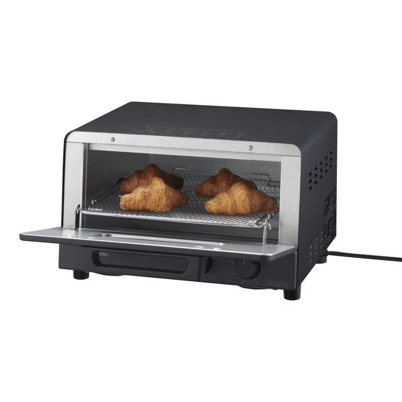 ビタントニオ ビタントニオ オーブントースター ビタントニオ 1200W/食パン４枚 ブラック VOT-50-K VOT-50-K