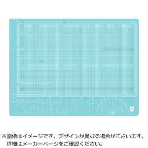 ミワックス スケルトンカッティングマット 600×450×2mm ブル STNA2BU ミワックス スケルトンカッティングマット 600×450×2mm ブル STNA2BU