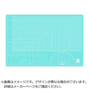 ミワックス スケルトンカッティングマット 450×300×2mm ブル STNA3BU ミワックス スケルトンカッティングマット 450×300×2mm ブル STNA3BU