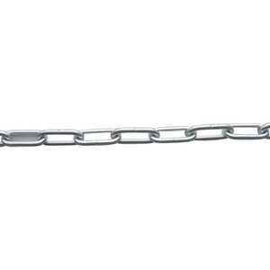 ニッサチェイン アルミ銀リンクチェイン 5.0mmX15M AL50 SILVER ニッサチェイン アルミ銀リンクチェイン 5.0mmX15M AL50 SILVER