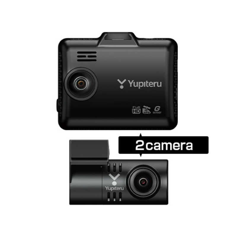 ユピテル ユピテル ドライブレコーダー 前後2カメラ[前後カメラ対応 /Full HD（200万画素）] SN-TW99c SN-TW99c