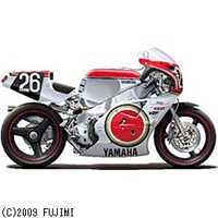 フジミ模型 1/12 BIKEシリーズ No.6 ヤマハ YZF750'87 チｰム・ラッキｰ