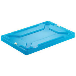 DICプラスチック容器資材営業部 DIC エコシリーズF型コンテナ蓋(ロック付) 外寸: W423XD288XH36.5 クリアブルー FFRECOCBL DICプラスチック容器資材営業部 DIC エコシリーズF型コンテナ蓋(ロック付) 外寸: W423XD288XH36.5 クリアブルー FFRECOCBL