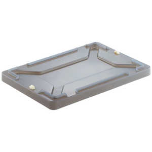 DICプラスチック容器資材営業部 DIC エコシリーズF型コンテナ蓋(ロック付) 外寸: W423XD288XH36.5 クリアブラック FFRECOCBK DICプラスチック容器資材営業部 DIC エコシリーズF型コンテナ蓋(ロック付) 外寸: W423XD288XH36.5 クリアブラック FFRECOCBK