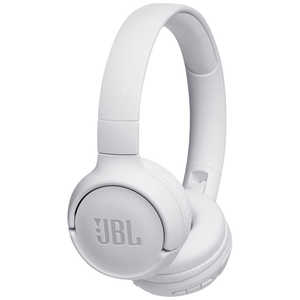 JBL Bluetoothヘッドホン ホワイト JBLT500BTWHT ホワイト