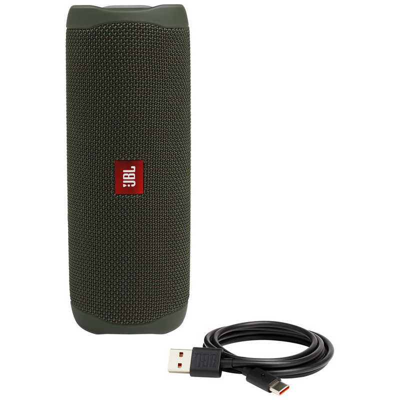 JBL JBL 【アウトレット】Bluetoothスピーカー グリーン  JBLFLIP5GREN JBLFLIP5GREN