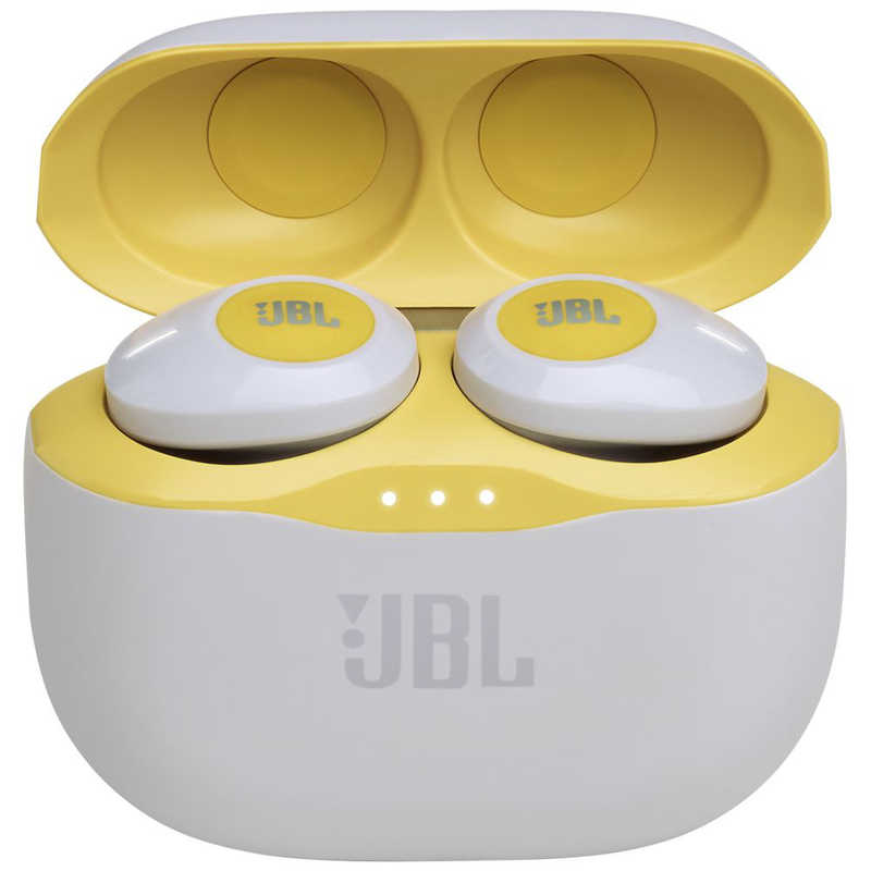 JBL JBL フルワイヤレスイヤホン イエロー[マイク対応] JBLT120TWSYEL JBLT120TWSYEL