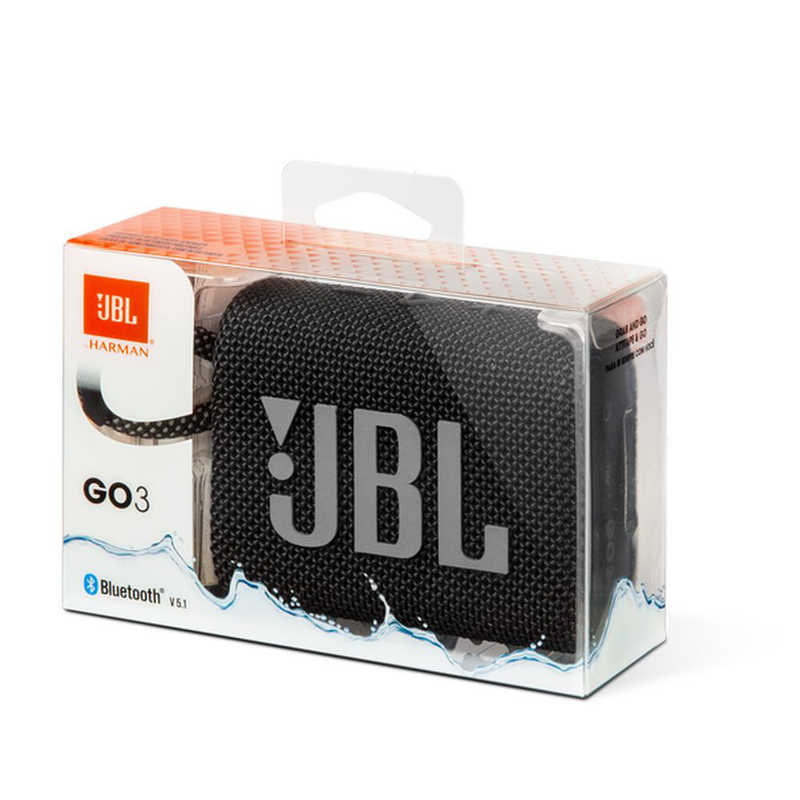 JBL JBL 【アウトレット】Bluetoothスピーカー ブラック 防水  JBLGO3BLK JBLGO3BLK