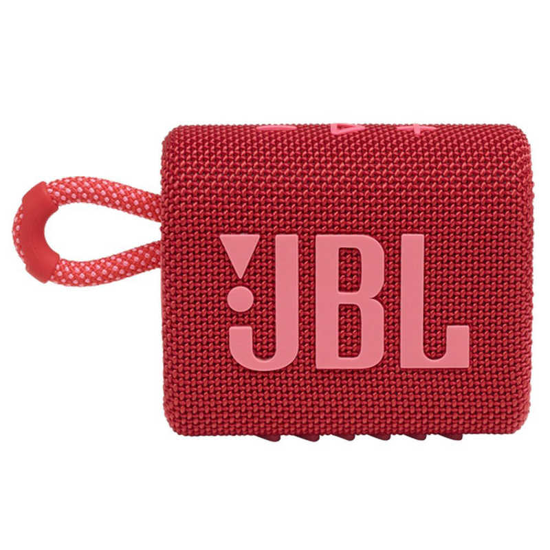 JBL JBL 【アウトレット】Bluetoothスピーカー レッド 防水  JBLGO3RED JBLGO3RED