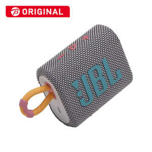 JBL Bluetoothスピーカー グレー 防水  JBLGO3GRY