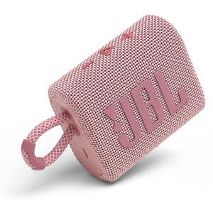 JBL 【アウトレット】Bluetoothスピーカー ピンク 防水 JBLGO3PINK