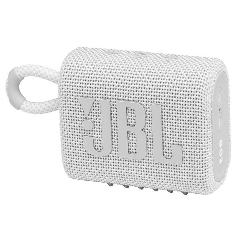 JBL JBL 【アウトレット】Bluetoothスピーカー ホワイト 防水  JBLGO3WHT JBLGO3WHT