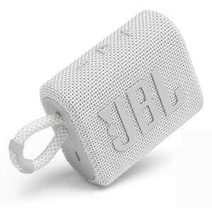 JBL 【アウトレット】Bluetoothスピーカー ホワイト 防水  JBLGO3WHT