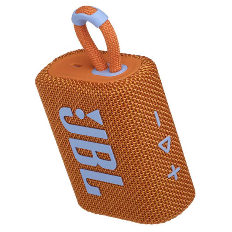 JBL JBL 【アウトレット】Bluetoothスピーカー オレンジ 防水  JBLGO3ORG JBLGO3ORG