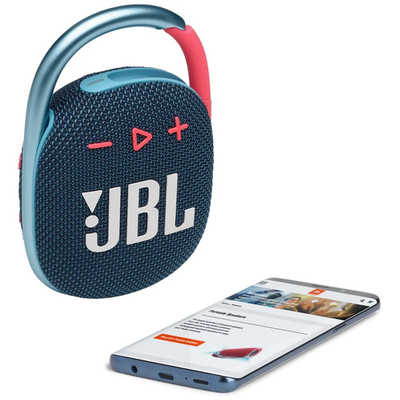 JBL Bluetoothスピーカー ブルーピンク 防水 JBLCLIP4BLUP の