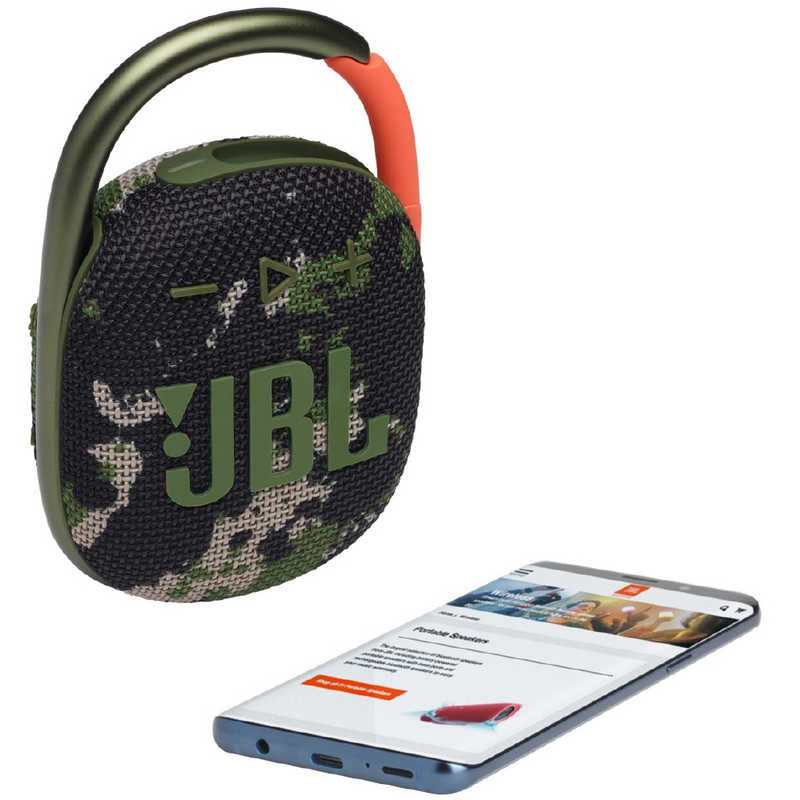 JBL JBL Bluetoothスピーカー スクアッド  JBLCLIP4SQUAD JBLCLIP4SQUAD