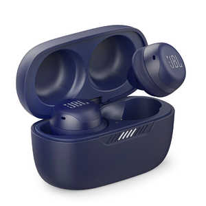 JBL 【アウトレット】フルワイヤレスイヤホン ノイズキャンセリング対応 リモコン・マイク対応 ブルー LIVE FREE NC+ TWS ブルー