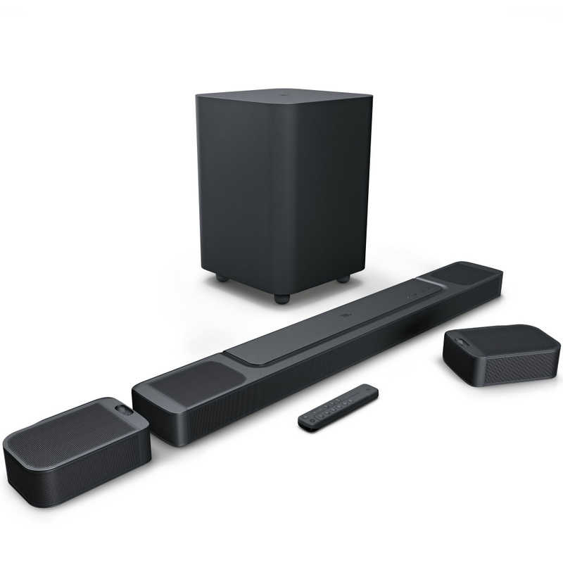 JBL JBL サウンドバー ブラック ［WiFi対応 /7.1.4ch /Bluetooth対応 /DolbyAtmos対応］ JBLBAR1000PROBLKJN JBLBAR1000PROBLKJN