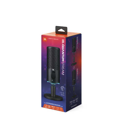 JBL 公式限定 マイク ブラック JBL ゲーミングマイク エレクトレットデュアルコンデンサー型USBマイク