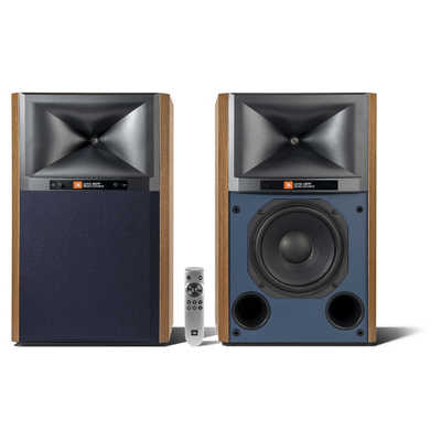 JBL アクティブ・スタジオモニタースピーカー ウォールナット 