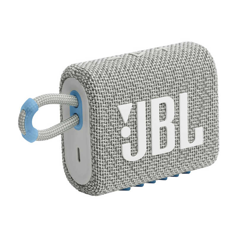 JBL JBL 【アウトレット】ブルートゥース スピーカー ホワイト ［防水 /Bluetooth対応］ JBLGO3ECOWHT JBLGO3ECOWHT
