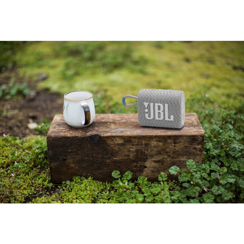 JBL JBL 【アウトレット】ブルートゥース スピーカー ホワイト ［防水 /Bluetooth対応］ JBLGO3ECOWHT JBLGO3ECOWHT