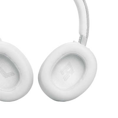 JBL ワイヤレスヘッドホン ホワイト JBL ワイヤレスヘッドホン ノイズキャンセリング対応 ホワイト
