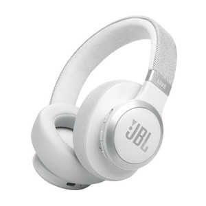 JBL ワイヤレスヘッドホン ノイズキャンセリング対応 ホワイト JBLLIVE770NCWHT