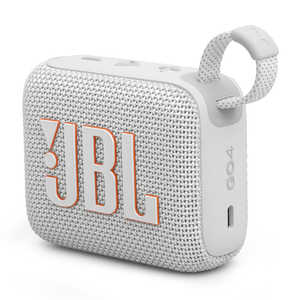 JBL ブルートゥース スピーカー ［防水 /Bluetooth対応］ WHITE JBLGO4WHT