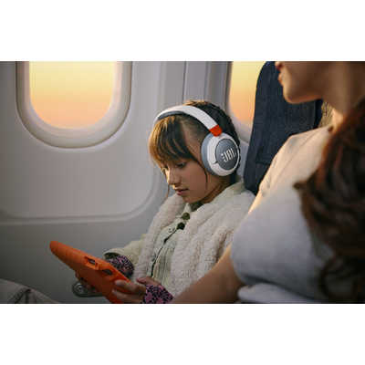 ヘッドホンJBL JUNIOR 470NC ホワイト　Bluetooth JBL Junior 470NC | Wireless over-ear noise cancelling kids
