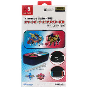 マックスゲームズ Nintendo Switch専用 スマートポーチ ACアダプター収納 伝説のポケモン HACP-06DP