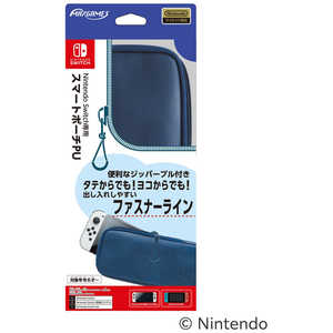 マックスゲームズ Nintendo Switch専用スマートポーチPU ブルー 