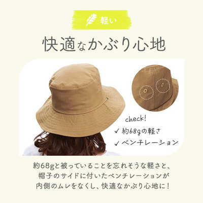 ブラック アウトドアハット Coleman 帽子 ハット UPF50+ 撥水加工 ロングダウンブリム