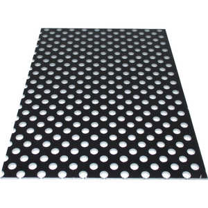 ＜コジマ＞ アルインコ アルミ複合板パンチ 3X600X450 ブラック ドットコム専用 CG46P11画像