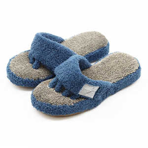 オクムラ 5本指スリッパ Mサイズ(22.5?25.0cm) ブルー 5HONSLIPPERS オクムラ 5本指スリッパ Mサイズ(22.5?25.0cm) ブルー 5HONSLIPPERS