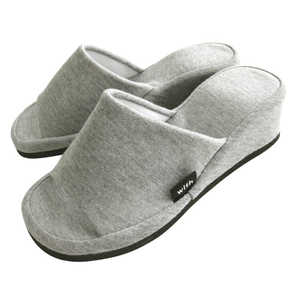 オクムラ ウィズ withhealslipper ヒールスリッパ 23h?24cm グレー WITHHEALSLIPPER オクムラ ウィズ withhealslipper ヒールスリッパ 23h?24cm グレー WITHHEALSLIPPER