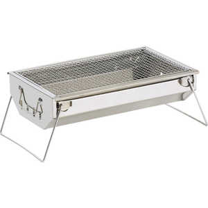 ノースイーグル ステンコンパクトミニBBQ シルバー NE1421 ノースイーグル ステンコンパクトミニBBQ シルバー NE1421