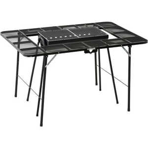 ノースイーグル バーベキューテーブル BK ［ハイスタイル / 単品］ ブラック NE3322