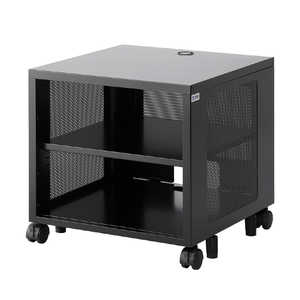 ＜コジマ＞ サンワサプライ 機器収納ボックス(H500mm) ブラック CPSBOX1画像