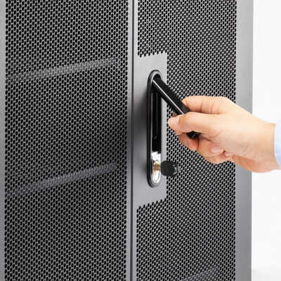 サンワサプライ 小型19インチマウントボックス(9U D450) CP-SVCBOX3BK