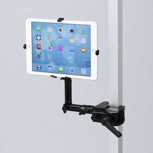 サンワサプライ 7~11インチ対応iPad･タブレット用支柱取付けアｰム CR-LATAB22