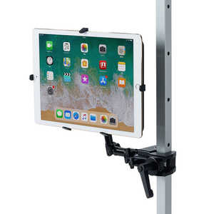 サンワサプライ 9.7~13インチ対応iPad・タブレット用支柱取付けアーム CR-LATAB27 サンワサプライ 9.7~13インチ対応iPad・タブレット用支柱取付けアーム CR-LATAB27