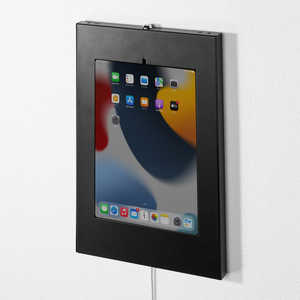 サンワサプライ iPad用スチール製ケース（ブラック）  CR-LAIPAD16BK