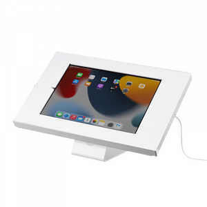 サンワサプライ iPad用スチール製スタンド付きケース（ホワイト）  CR-LASTIP34W