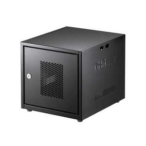 サンワサプライ 機器収納ボックス [W300xD350xH300mm] ブラック CPKBOX6BK