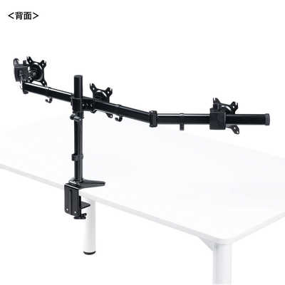 サンワサプライ モニターアーム(3画面・横並び) CR-LAC312BK の通販