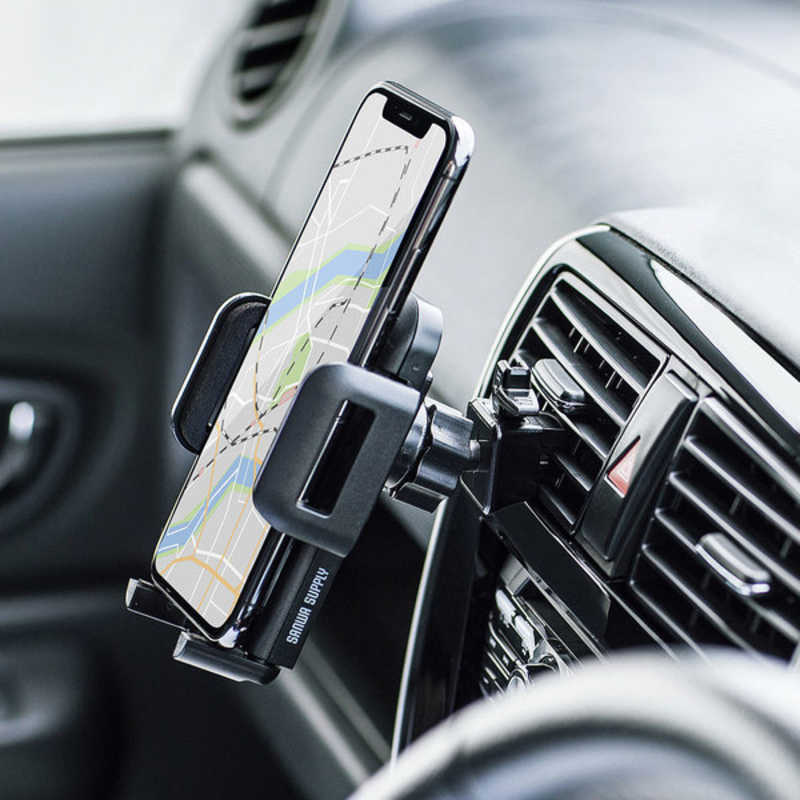 サンワサプライ 車載ホルダー エアコン吹き出し口用 Car Hld10bk の通販 カテゴリ スマートフォン アクセサリー サンワサプライ 家電通販のコジマネット 全品代引き手数料無料