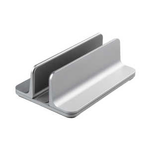 サンワサプライ ノートパソコン用アルミスタンド(縦置き・1台用) PDA-STN90S