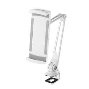 サンワサプライ モバイルモニター・タブレット用クランプアームホルダー(ホワイト) PDA-STN85W